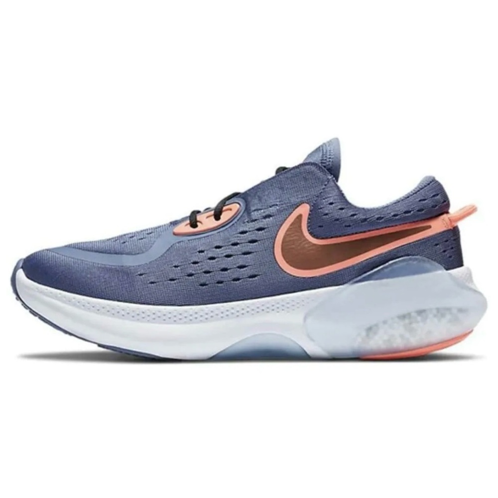 Nike Joyride Dual Run Shoe Size 7Y Gray Orange Athletic Tennis Shoes Sneakers